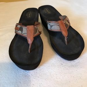 Coach sandals